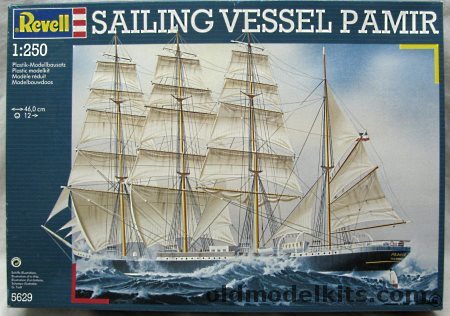 Revell 1/250 Pamir Sailing Vessel, 5629 plastic model kit